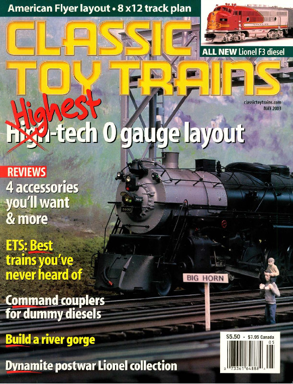 Classic Toy Trains, May 2003
