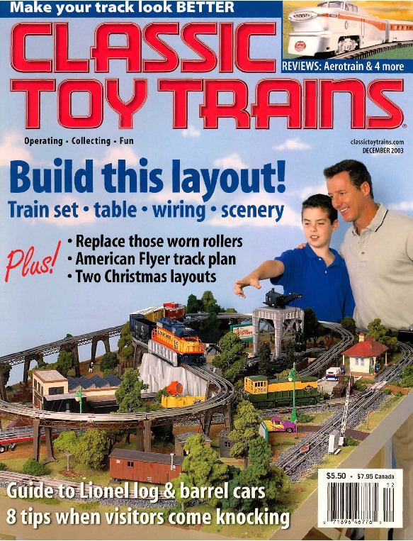 Classic Toy Trains, December 2003