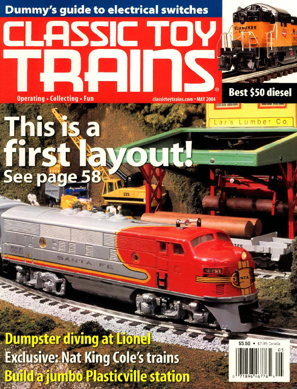 Classic Toy Trains, May 2004