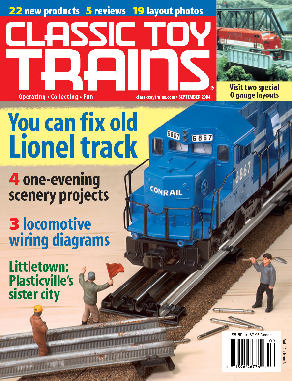 Classic Toy Trains, September 2004