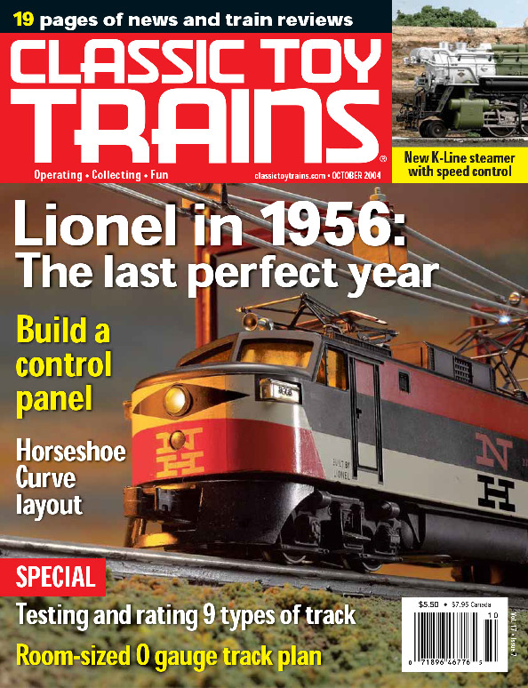 Classic Toy Trains, October 2004