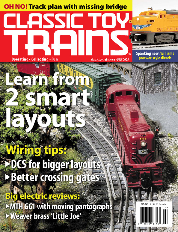 Classic Toy Trains, July 2005