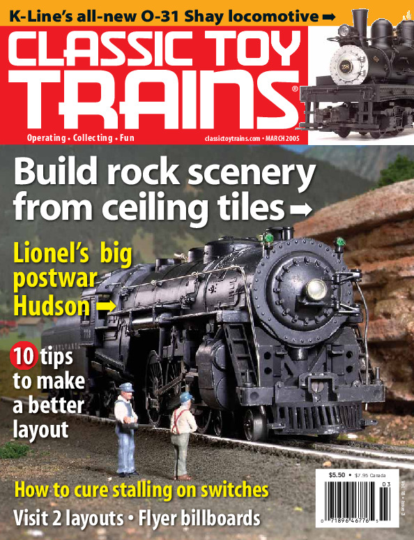 Classic Toy Trains, March 2005