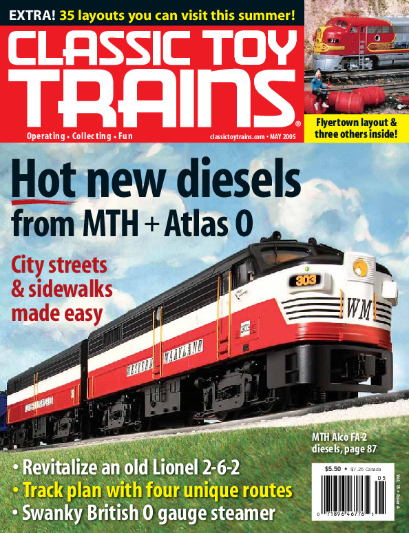Classic Toy Trains, May 2005