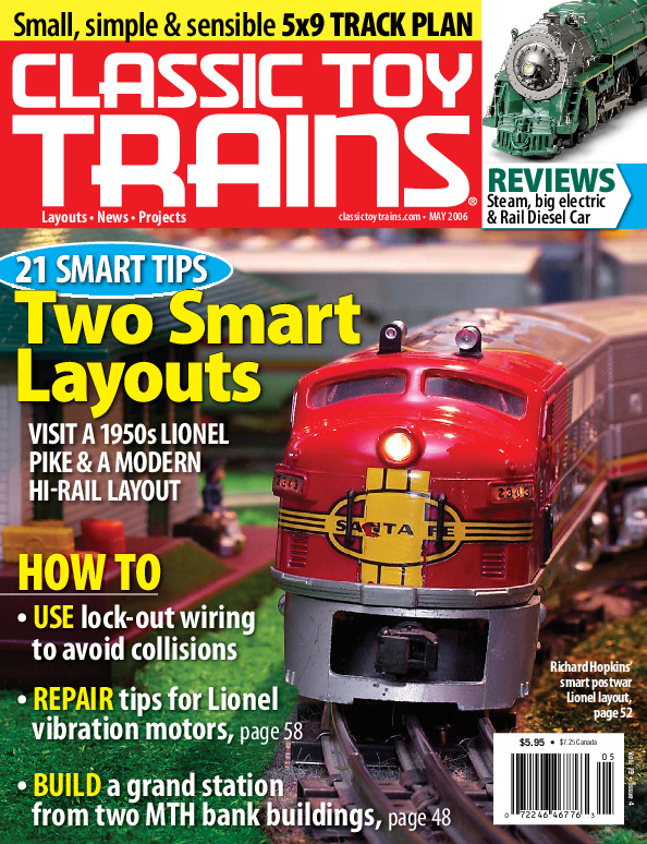 Classic Toy Trains, May 2006