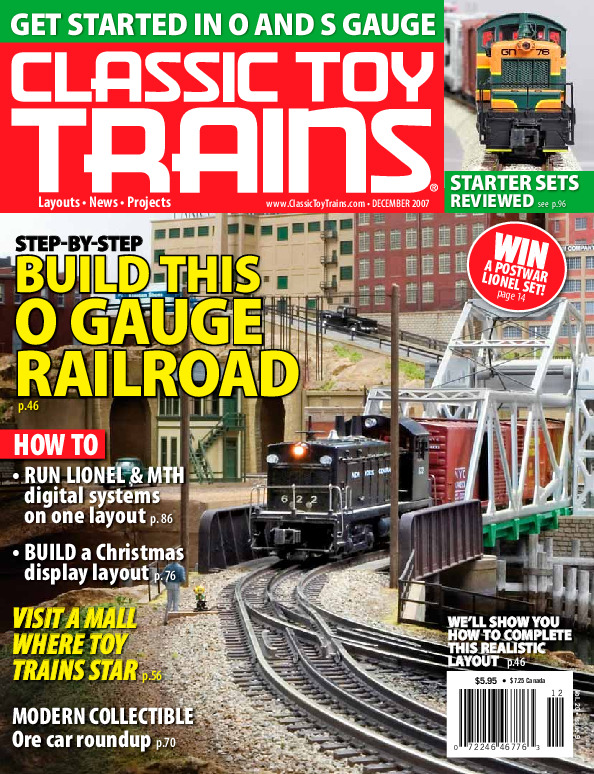 Classic Toy Trains, December 2007