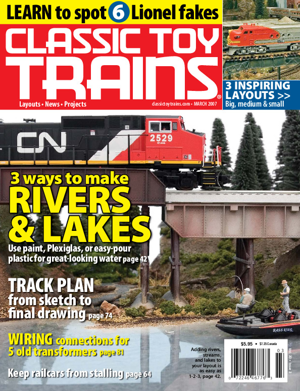 Classic Toy Trains, March 2007
