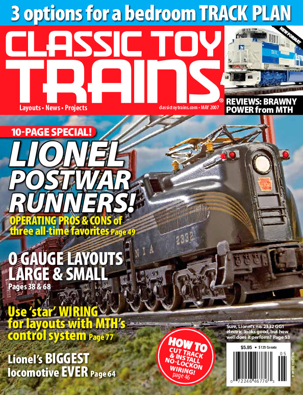 Classic Toy Trains, May 2007
