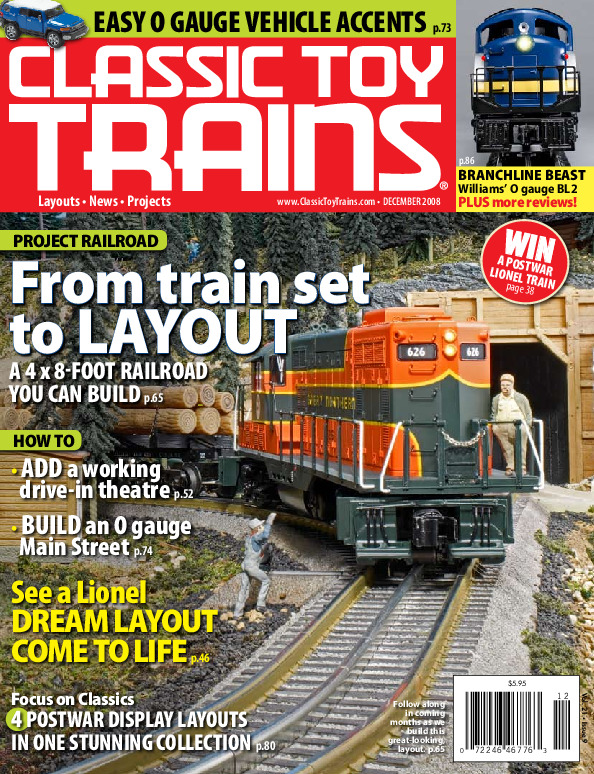 Classic Toy Trains, December 2008