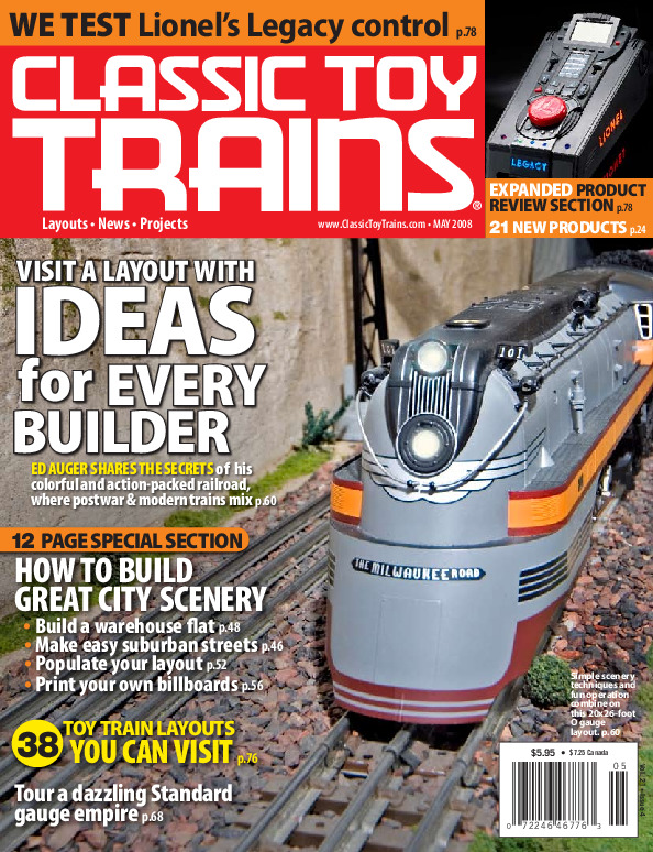 Classic Toy Trains, May 2008