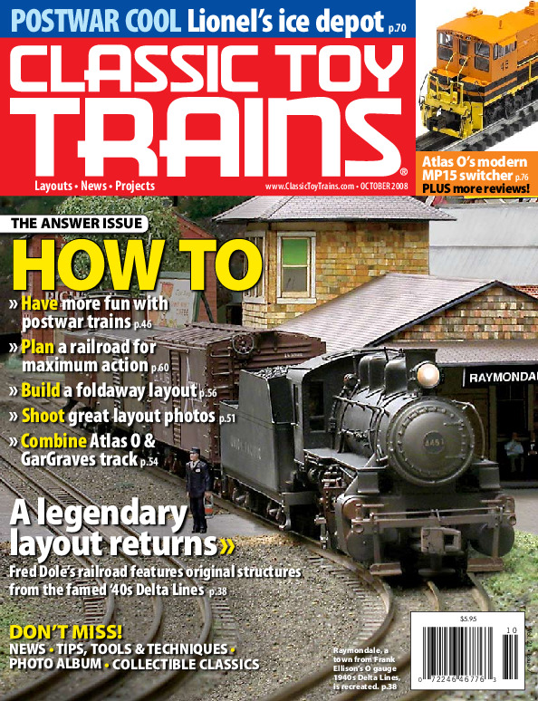 Classic Toy Trains, October 2008