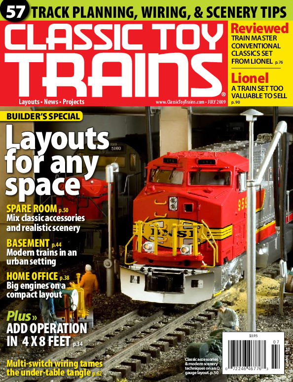 Classic Toy Trains, July 2009