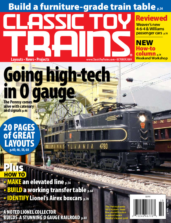 Classic Toy Trains, October 2009