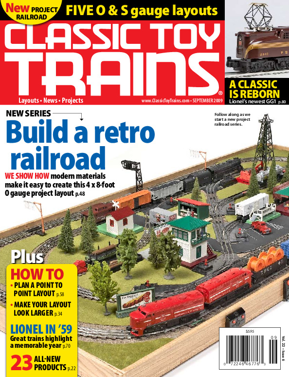 Classic Toy Trains, September 2009
