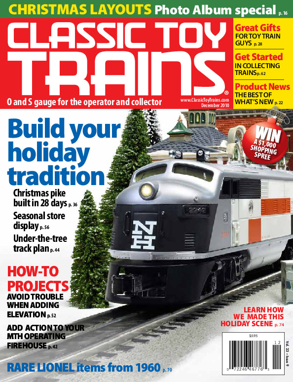 Classic Toy Trains, December 2010