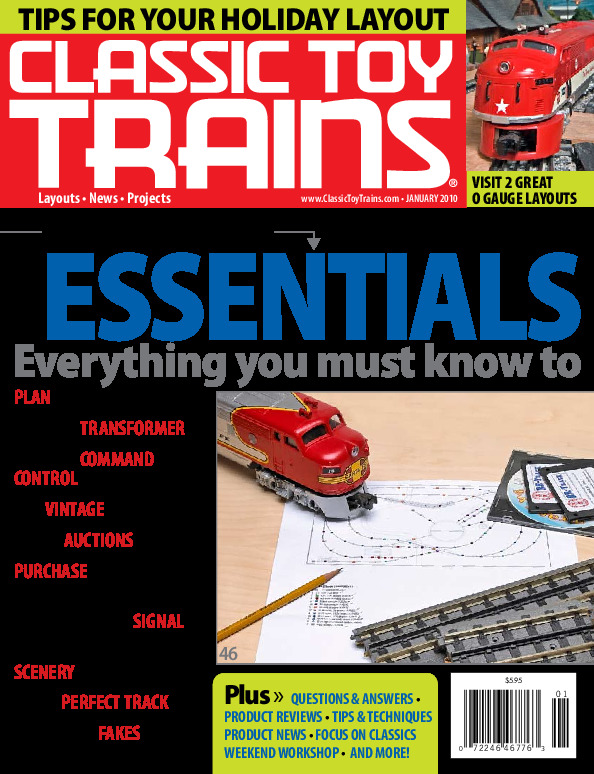Classic Toy Trains, January 2010