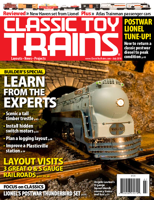 Classic Toy Trains, July 2010