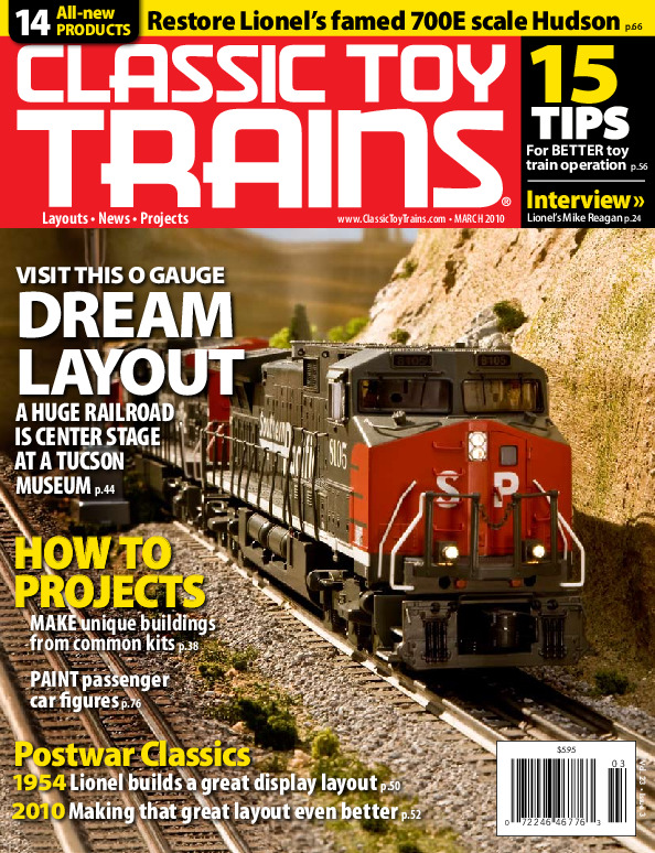 Classic Toy Trains, March 2010