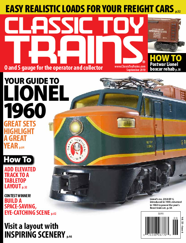 Classic Toy Trains, September 2010