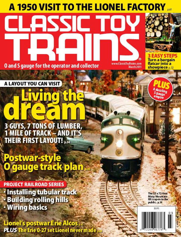 Classic Toy Trains, March 2011