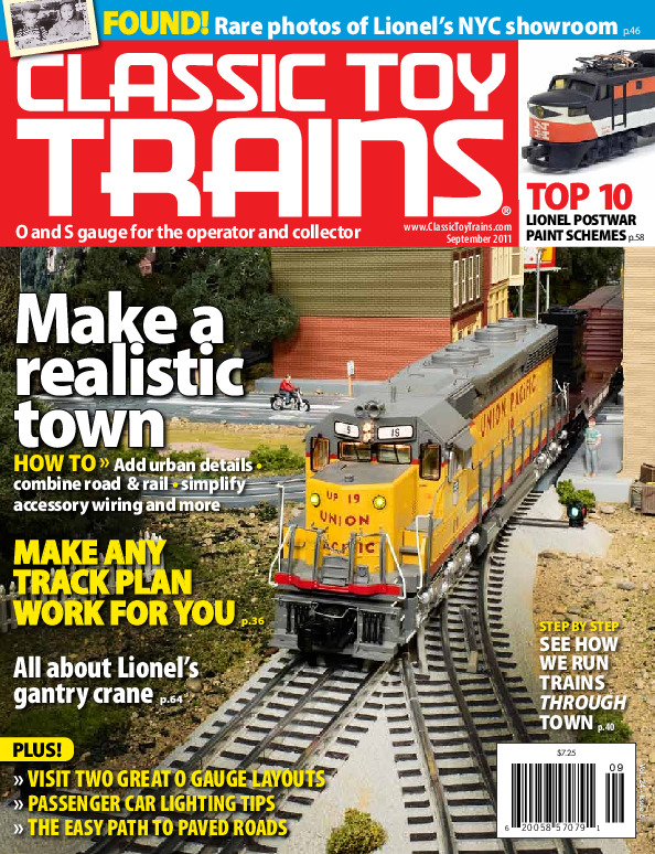 Classic Toy Trains, September 2011