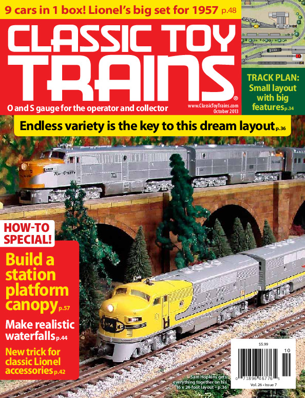 Classic Toy Trains, October 2013