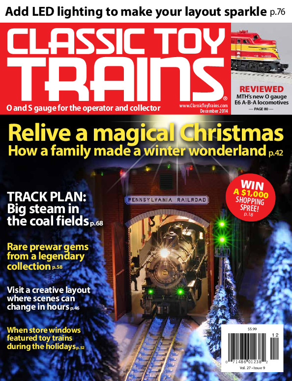 Classic Toy Trains, December 2014