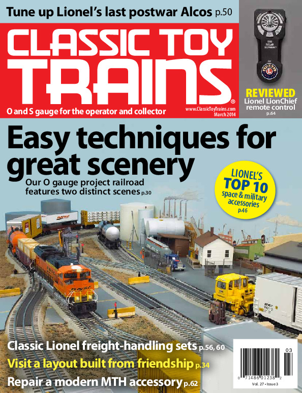 Classic Toy Trains, March 2014