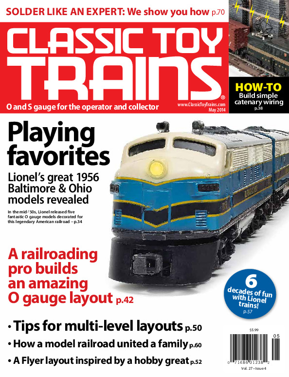 Classic Toy Trains, May 2014