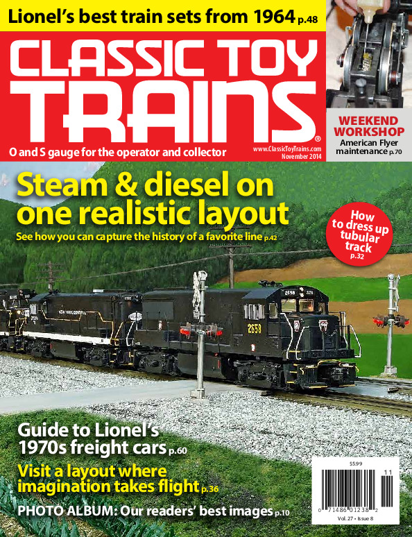 Classic Toy Trains, November 2014