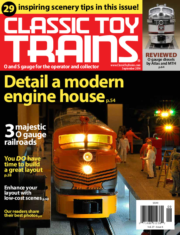 Classic Toy Trains, September 2014