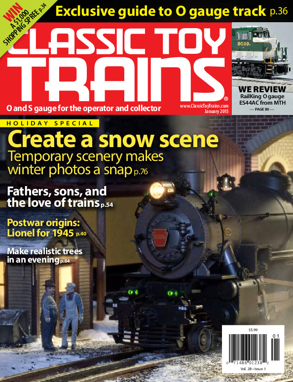 Classic Toy Trains, January 2015