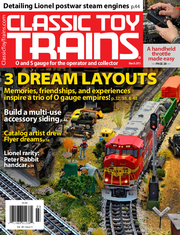 Classic Toy Trains, March 2015