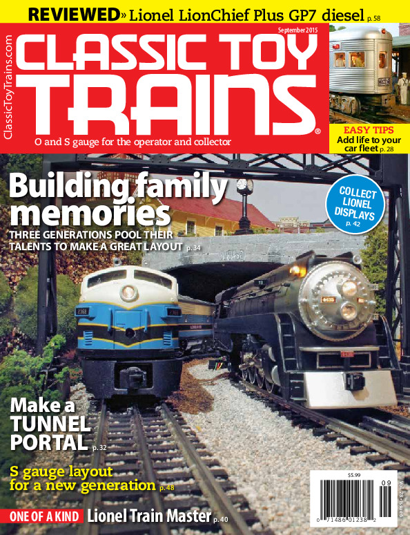 Classic Toy Trains, September 2015