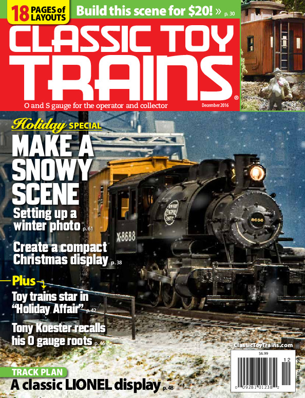 Classic Toy Trains, December 2016