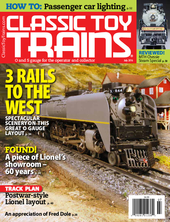 Classic Toy Trains, July 2016