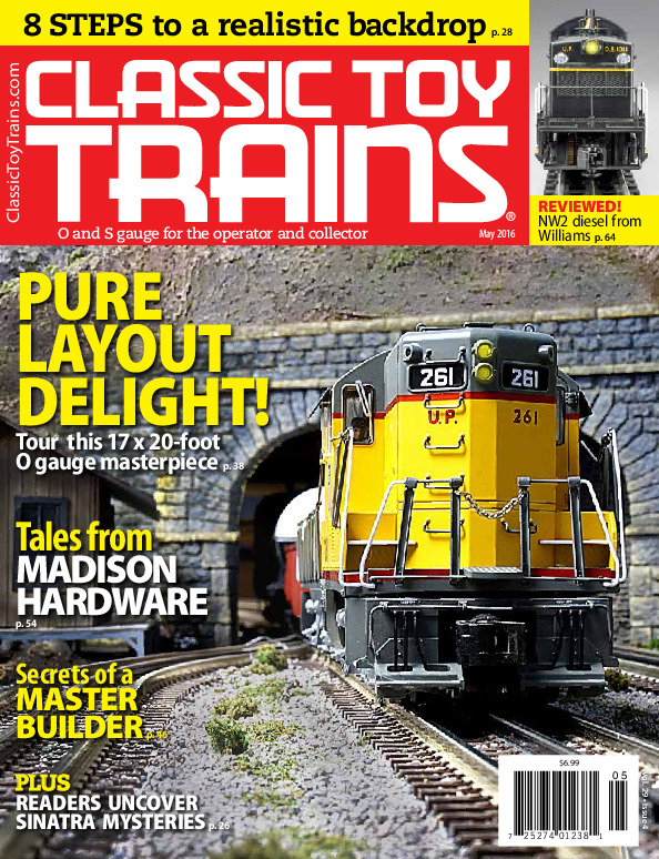Classic Toy Trains, May 2016