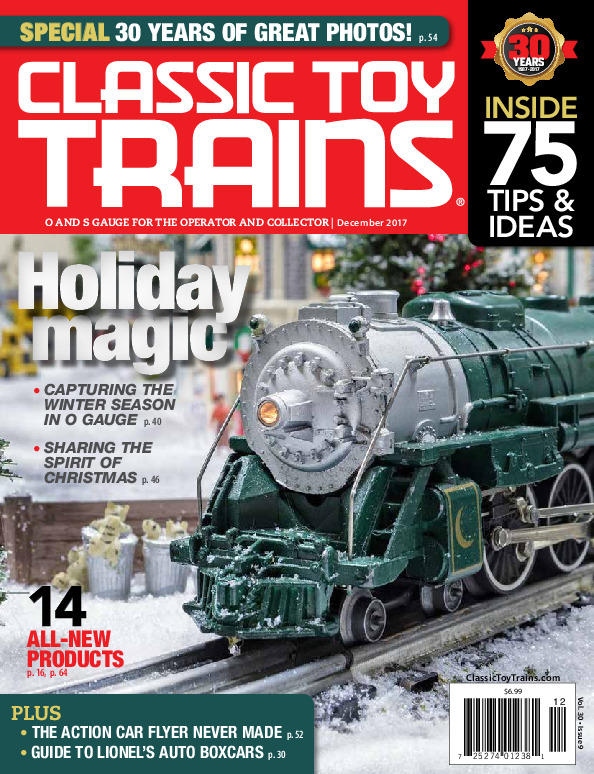 Classic Toy Trains, December 2017