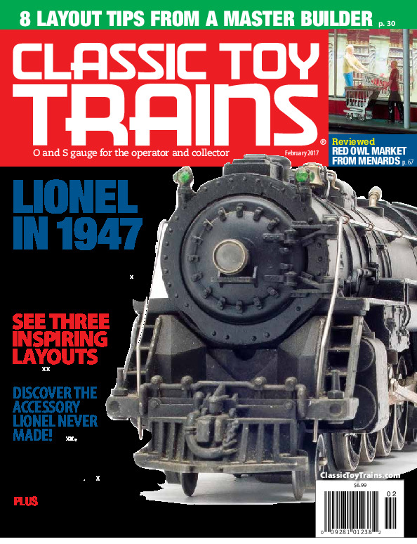 Classic Toy Trains, February 2017