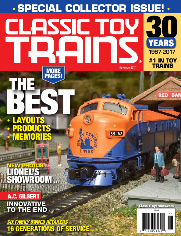 Classic Toy Trains, November 2017