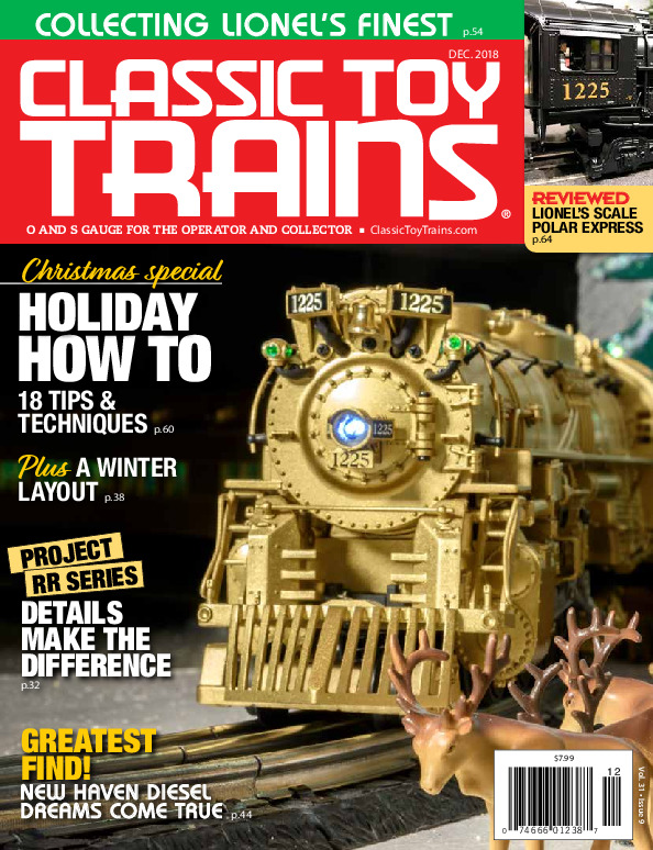 Classic Toy Trains, December 2018