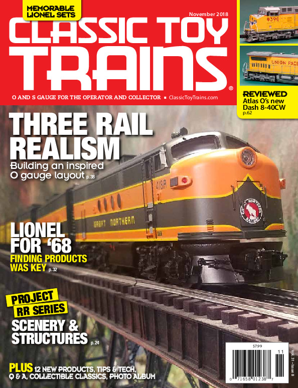 Classic Toy Trains, November 2018