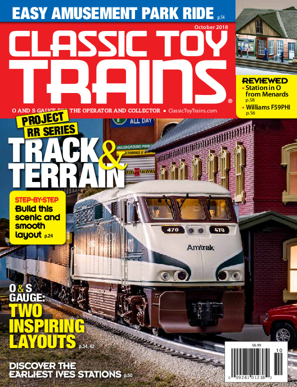 Classic Toy Trains, October 2018