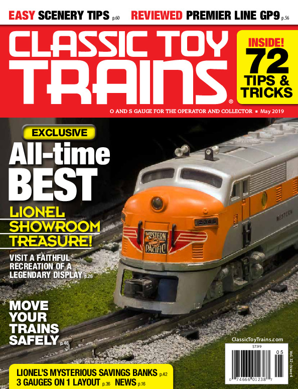 Classic Toy Trains, May 2019
