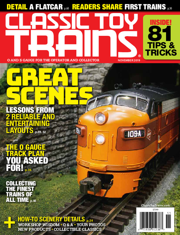 Classic Toy Trains, November 2019