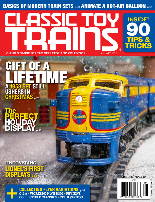 Classic Toy Trains, January 2020