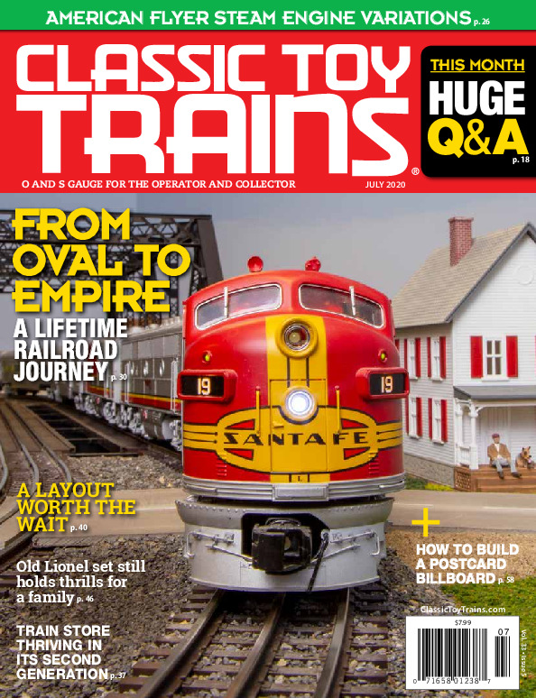 Classic Toy Trains, July 2020