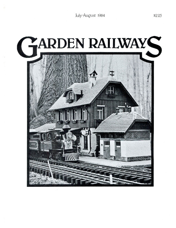 Garden Railways, July/August 1984