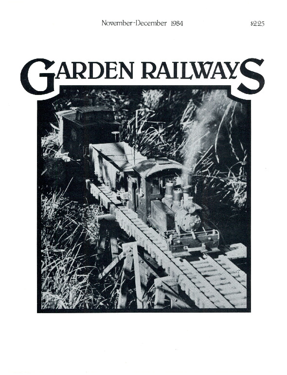Garden Railways, November/December 1984