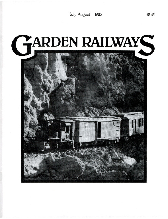 Garden Railways, July/August 1985